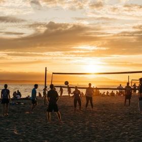 REN Lifestyle 9 Beach volleyball at sunset