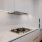 Penthouse kitchen includes gas range, quartz countertops and upgraded appliances.