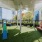 outdoor covered pet park with agility stations